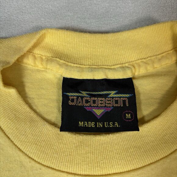 Vintage 80s United States Marines USMC T Shirt Single Stitch Mens M USA Made - Picture 2 of 7